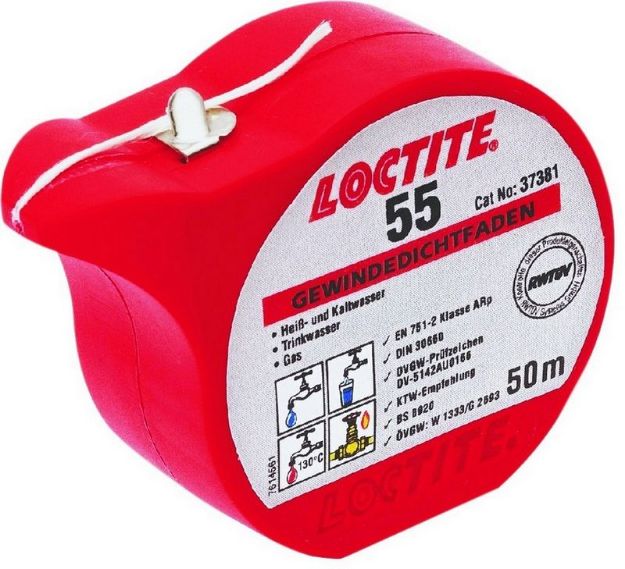 Kép Loctite 55 csőmenettömítő zsinór 50m
