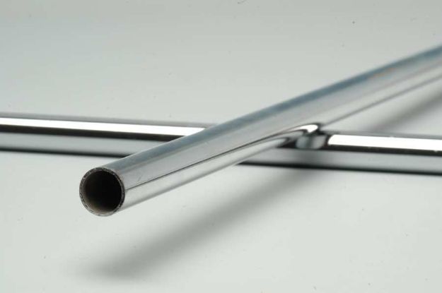 Kép 15*600mm krómozott összekötő cső, réz