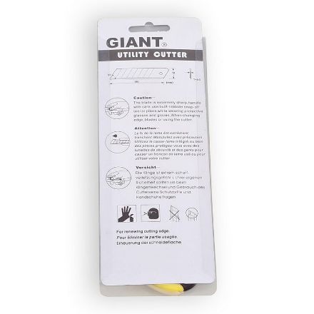 Mutassa a/az GIANT Tapétavágó kés három pengés részleteit Kép GIANT Tapétavágó kés három pengés
