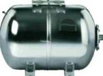 Kép m-tech 50 L (10 bar) hidrofortartály, fekvő kivitel, AISI 304 INOX, cserélhető EPDM membrán