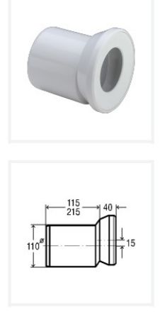 Mutassa a/az (103 231) Viega 3815.1 excentrikus WC csatlakozócsonk 155mm, NA100 részleteit Kép (103 231) Viega 3815.1 excentrikus WC csatlakozócsonk 155mm, NA100