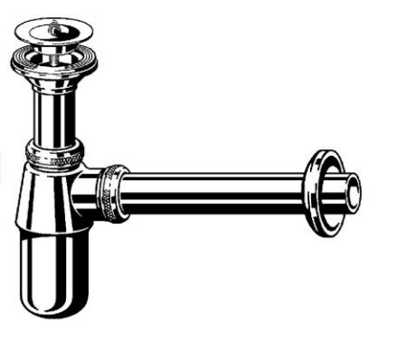 Mutassa a/az (102 845) Viega 5754 5/4˝ búraszifon leeresztőszeleppel, króm részleteit Kép (102 845) Viega 5754 5/4˝ búraszifon leeresztőszeleppel, króm