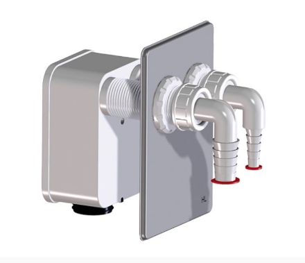 Mutassa a/az HL falba süllyesztett dupla csatlakozó mosógéphez és szárítógéphez részleteit Kép HL falba süllyesztett dupla csatlakozó mosógéphez és szárítógéphez