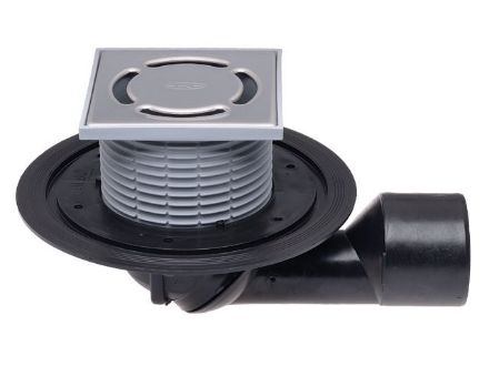 Mutassa a/az HL NA50/100 erkély lefolyó, visszacsapószeleppel részleteit Kép HL NA50/100 erkély lefolyó, visszacsapószeleppel