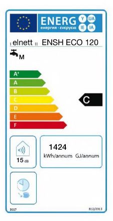 Mutassa a/az Elnett ENSH 120 ECO villanybojler, 1200 W részleteit Kép Elnett ENSH 120 ECO villanybojler, 1200 W