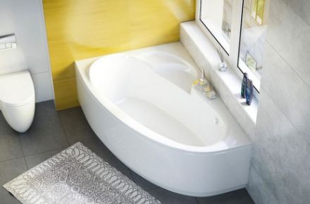 Mutassa a/az M-ACRYL Daria 170x110 balos akryl fürdőkád részleteit Kép M-ACRYL Daria 170x110 balos akryl fürdőkád