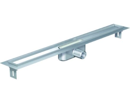 Mutassa a/az Aco Comfort zuhanyfolyóka test 885mm, gallér, alacsony részleteit Kép Aco Comfort zuhanyfolyóka test 885mm, gallér, alacsony