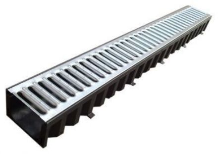 Mutassa a/az ACO Self Hexaline folyóka horganyzott acél ráccsal részleteit Kép ACO Self Hexaline folyóka horganyzott acél ráccsal