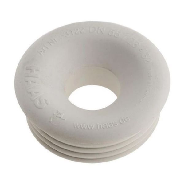 Kép HAAS WC Gumigyűrű fehér, 28-32mm (08.0106)