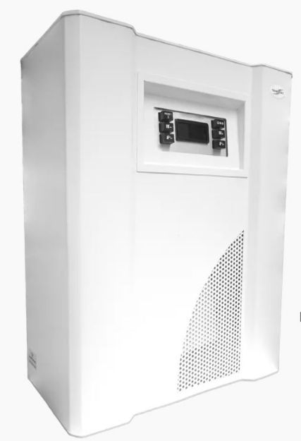Kép  Mika-6EU-T turbós mini kazán fehér új kivitel 6 kw, ionizációs