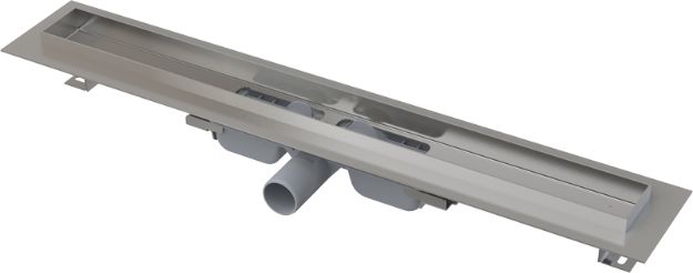 Kép Alcaplast APZ106-750 folyóka tömör rácsokhoz, peremmel 80mm magas