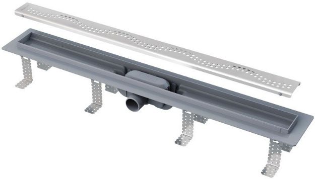 Kép Zuhanyfolyóka hullám design 950mm (APZ8)