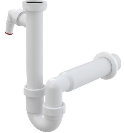 Mutassa a/az Alca Plast A 81 DN 50  6/4˝ műa. csőszifon, mosógép csatl. részleteit Kép Alca Plast A 81 DN 50  6/4˝ műa. csőszifon, mosógép csatl.