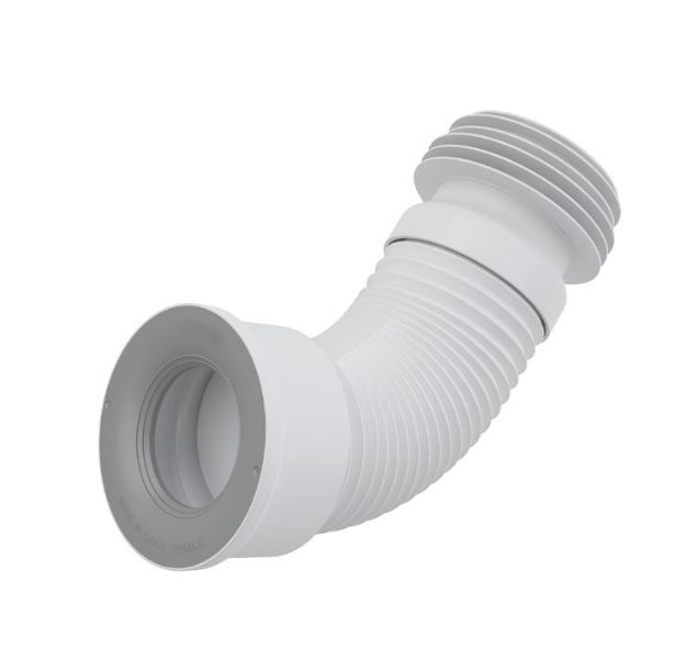 Kép Alcaplast A 97 WC bekötőcső flexibilis 280-550 mm
