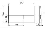 Kép Alcaplast M 1720-1 nyomólap