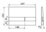 Kép Alcaplast M 1741 Nyomólap