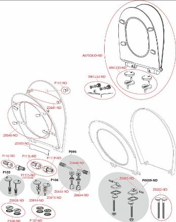 Mutassa a/az Alca plast A60 WC ülőke Antibakteriális részleteit Kép Alca plast A60 WC ülőke Antibakteriális