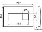 Kép AlcaPlast M 378 Nyomólap