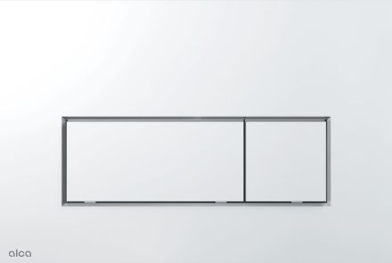 Mutassa a/az AlcaPlast M 571 Nyomólap Króm-fényes részleteit Kép AlcaPlast M 571 Nyomólap Króm-fényes