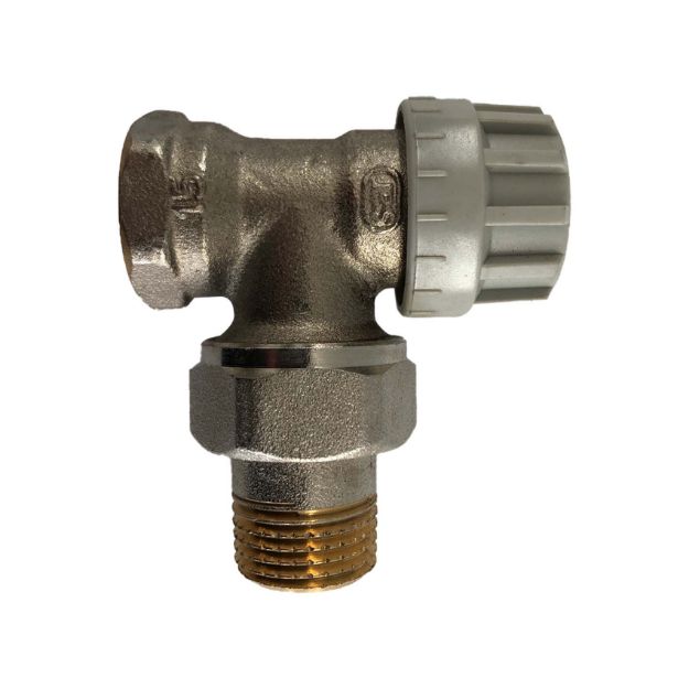 Kép COMAP Radiátorszelep sarok 1/2˝ termosztát funkcióval 808604