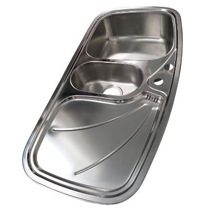 Mutassa a/az FRANKE Saválló mosogató 11/2C 1E  1000x510 (PAH654) részleteit Kép FRANKE Saválló mosogató 11/2C 1E  1000x510 (PAH654)