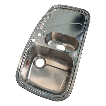 Mutassa a/az FRANKE Saválló mosogató 11/2C 1E  1000x510 (PAH654) részleteit Kép FRANKE Saválló mosogató 11/2C 1E  1000x510 (PAH654)