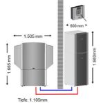 Kép Wolf BWL-1S-14/400V levegő / víz hőszivattyú kiegészítő elektromos fűtéssel