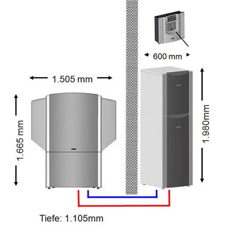 Mutassa a/az Wolf BWL-1S-14/400V levegő / víz hőszivattyú kiegészítő elektromos fűtéssel részleteit Kép Wolf BWL-1S-14/400V levegő / víz hőszivattyú kiegészítő elektromos fűtéssel