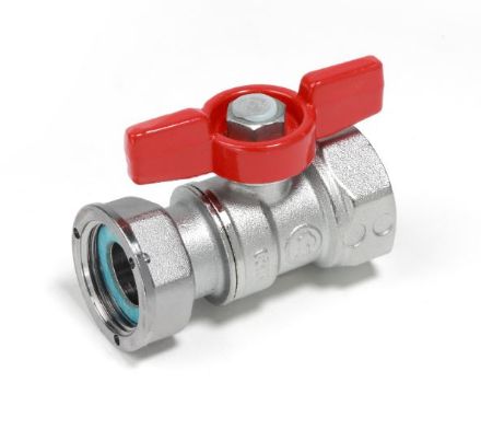 Mutassa a/az Giacomini 1˝ B-B hollandis golyóscsap, plombálható, krómozott, standard átömlésű részleteit Kép Giacomini 1˝ B-B hollandis golyóscsap, plombálható, krómozott, standard átömlésű