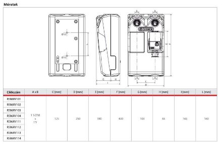 Mutassa a/az Giacomini R586RY111 Hidraulikus blokk, 1˝ direkt kőr, szivattyú nélkül, szigetelve, hőmérőkkel részleteit Kép Giacomini R586RY111 Hidraulikus blokk, 1˝ direkt kőr, szivattyú nélkül, szigetelve, hőmérőkkel
