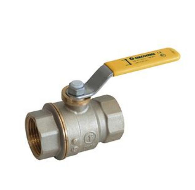 Kép Giacomini 3/4˝  R910G Gömbcsap BB, (Sárga) R730GAX004