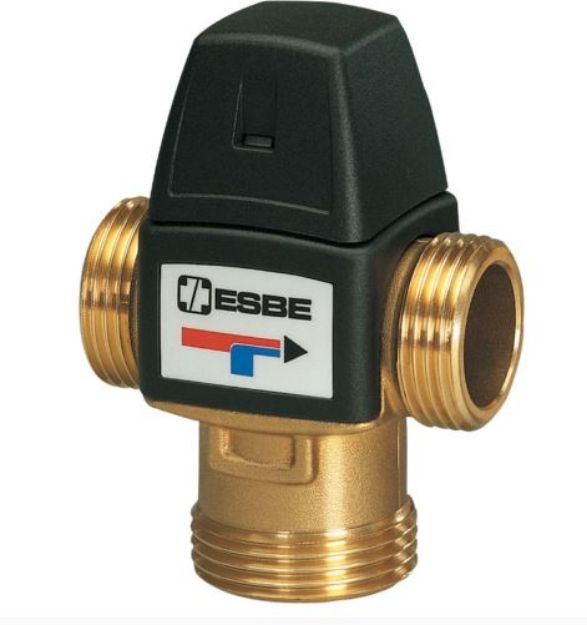 Kép Esbe VTA322/DN15 20-43°C termikus keverőszelep, 3/4˝ KM (kvs=1,5)