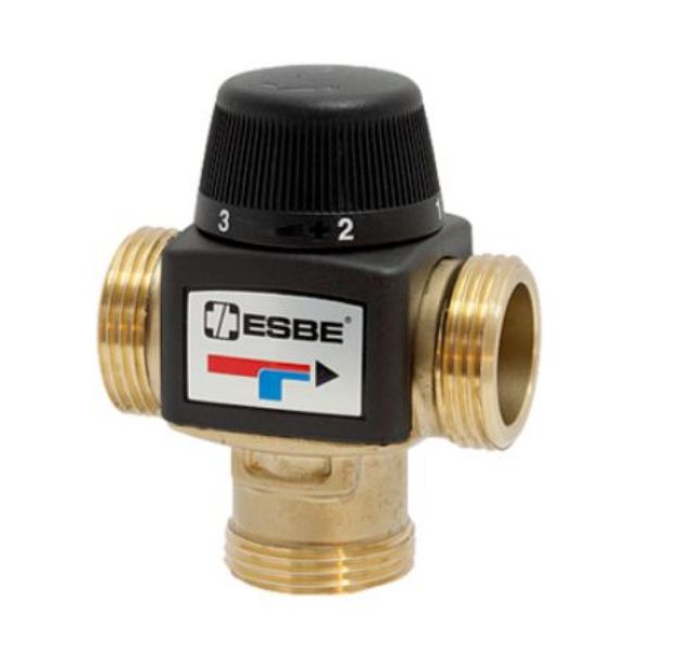 Kép Esbe VTA572 10-30°C termikus keverőszelep, 1˝ KM (kvs=4,5)