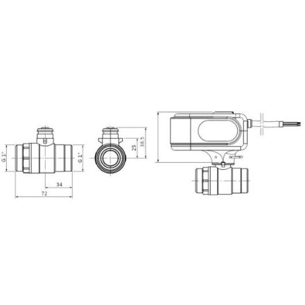 Mutassa a/az Esbe MBA122 2-jár. golyóscsap motorral  1˝ KB (Kvs.:45) 10Nm 230V részleteit Kép Esbe MBA122 2-jár. golyóscsap motorral  1˝ KB (Kvs.:45) 10Nm 230V