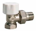 Kép Luxor 3/4˝ RS202 termosztatikus rad.szelep, sarok, kézikerékkel