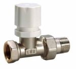 Kép Luxor 1/2˝ RD2501 termosztatikus rad.szelep, egyenes, termosztát opcióval