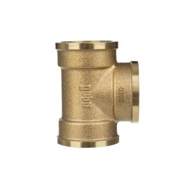 Kép Gebo Gold 1"-1/2" szűkített T-idom, sárgaréz