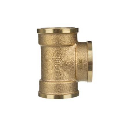 Mutassa a/az Gebo Gold 1"-3/4" szűkített T-idom, sárgaréz részleteit Kép Gebo Gold 1"-3/4" szűkített T-idom, sárgaréz