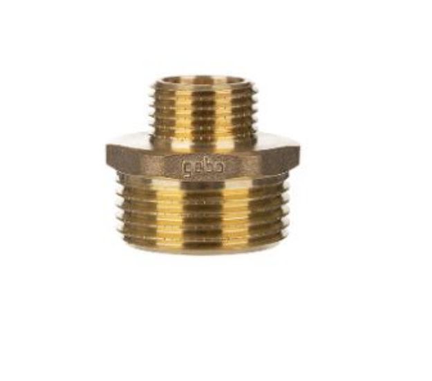Kép Gebo Gold 1"-3/4" K-K szűkített közcsavar, sárgaréz