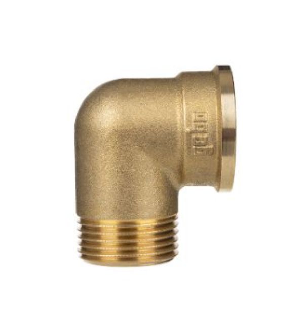 Kép Gebo Gold 1/2" KB könyök, sárgaréz