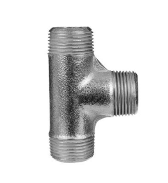 Kép (135-6V) Gebo Platinum 1" T-idom K-K-K