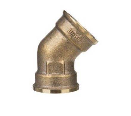 Mutassa a/az (120-4BR) Gebo BR 1/2˝ B-B 45°-os könyök, sárgaréz részleteit Kép (120-4BR) Gebo BR 1/2˝ B-B 45°-os könyök, sárgaréz