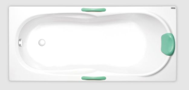 Kép Starlette 170x75cm akryl fürdőkád lábbal