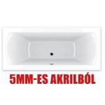 Kép Cube PLUS akril fürdőkád 150x70cm lábbal, 5mm-es akril!