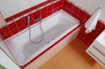 Kép Cube PLUS akril fürdőkád 170x70cm lábbal, 5mm-es akril!