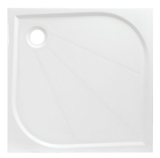 Kép Anima 90x90cm-es szögletes műmárvány zuhanytálca