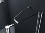 Kép Anima Top Comfort zuhanyajtó, króm kerettel, transparent üveggel 80cm
