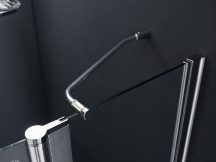 Mutassa a/az Anima Top Comfort zuhanyajtó, króm kerettel, transparent üveggel 90cm  részleteit Kép Anima Top Comfort zuhanyajtó, króm kerettel, transparent üveggel 90cm