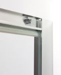 Kép Anima Top Pro zuhanyajtó (tolóajtó), fehér kerettel, transparent üveggel 120cm 