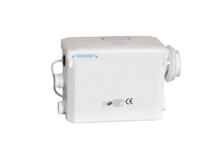 Mutassa a/az Sanipump Speciel Optimum CWC-2 szennyvízátemelő fali WC-hez, WC + 2db oldalsó csonk, darálós WC részleteit Kép Sanipump Speciel Optimum CWC-2 szennyvízátemelő fali WC-hez, WC + 2db oldalsó csonk, darálós WC